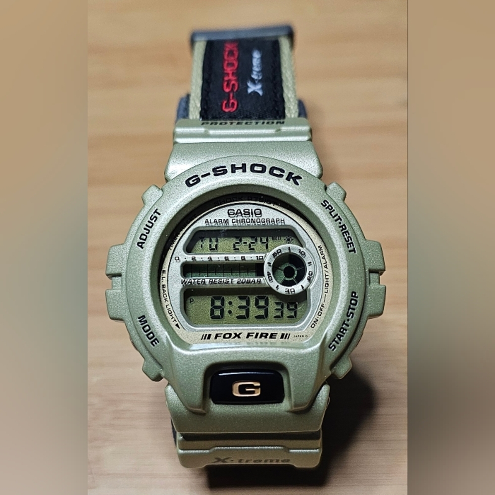 CASIO G SHOCK DW6900X 9T Gold Xtreme Rare